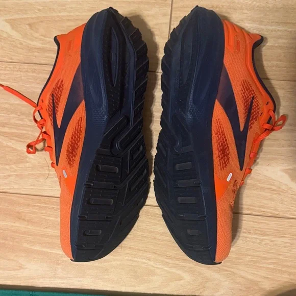Brooks Men's Athletic Shoes - Orange and Navy - Picture 2 of 5
